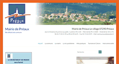 Desktop Screenshot of preaux.fr